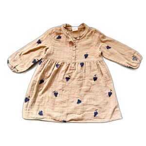Studio Boheme Organic Cotton Grapes Dress 2T